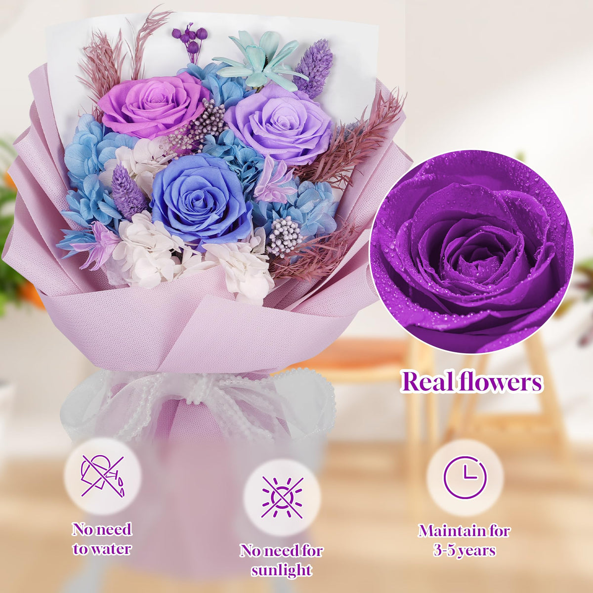 Childom romantic vase display enhances home decor