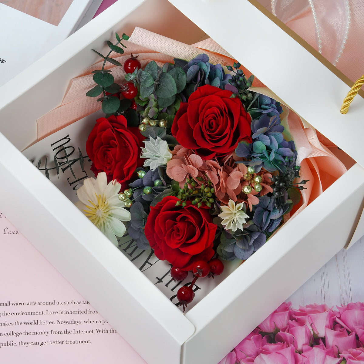 Childom Valentine rose gift ideal for wife or partner