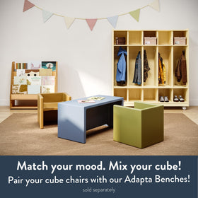 Children's Factory LLPDE material ensures durability for indoor and outdoor use.