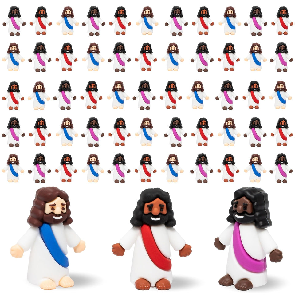 Chillkat Mini Jesus figure for Easter egg stuffing and inspiration