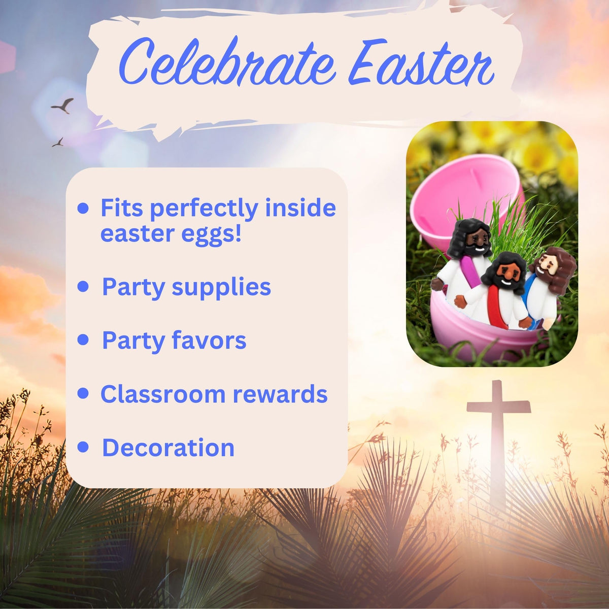 Chillkat Mini Jesus figure perfect as a thoughtful gift for celebrations