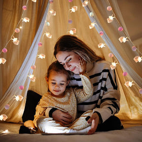 ChiRee low-heat lights provide safe decorative lighting for kids.