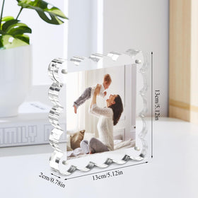Chivalral 10mm thick acrylic with UV protection preserves memories.