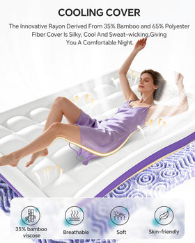 ChiXpace breathable fabric topper enhances airflow and comfort