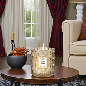 Chloefu LAN Amber Candle gift box ready for gifting