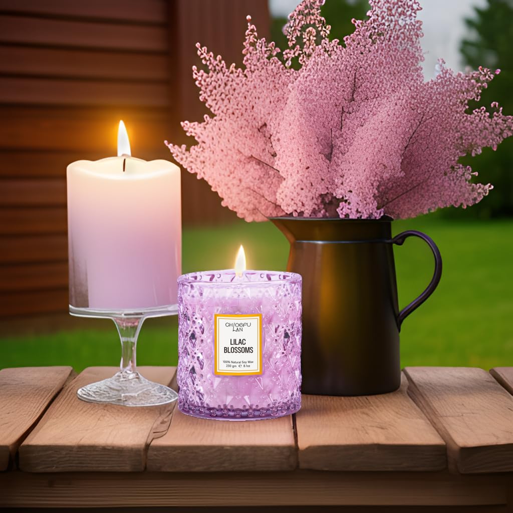 Chloefu LAN Lilac Blossoms gift-ready packaging makes a thoughtful present