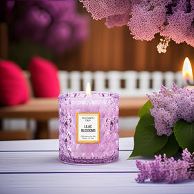 Chloefu LAN Lilac Blossoms scent diffusion evokes inviting ambience throughout the home