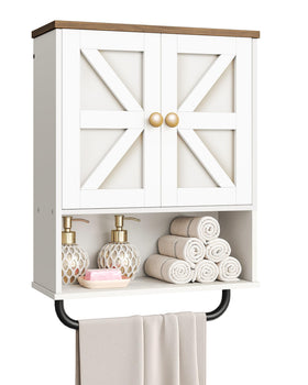 CHOEZON bathroom cabinet with dual doors for easy access to essentials.