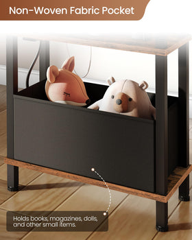 CHOEZON removable fabric pouch provides private storage for small items