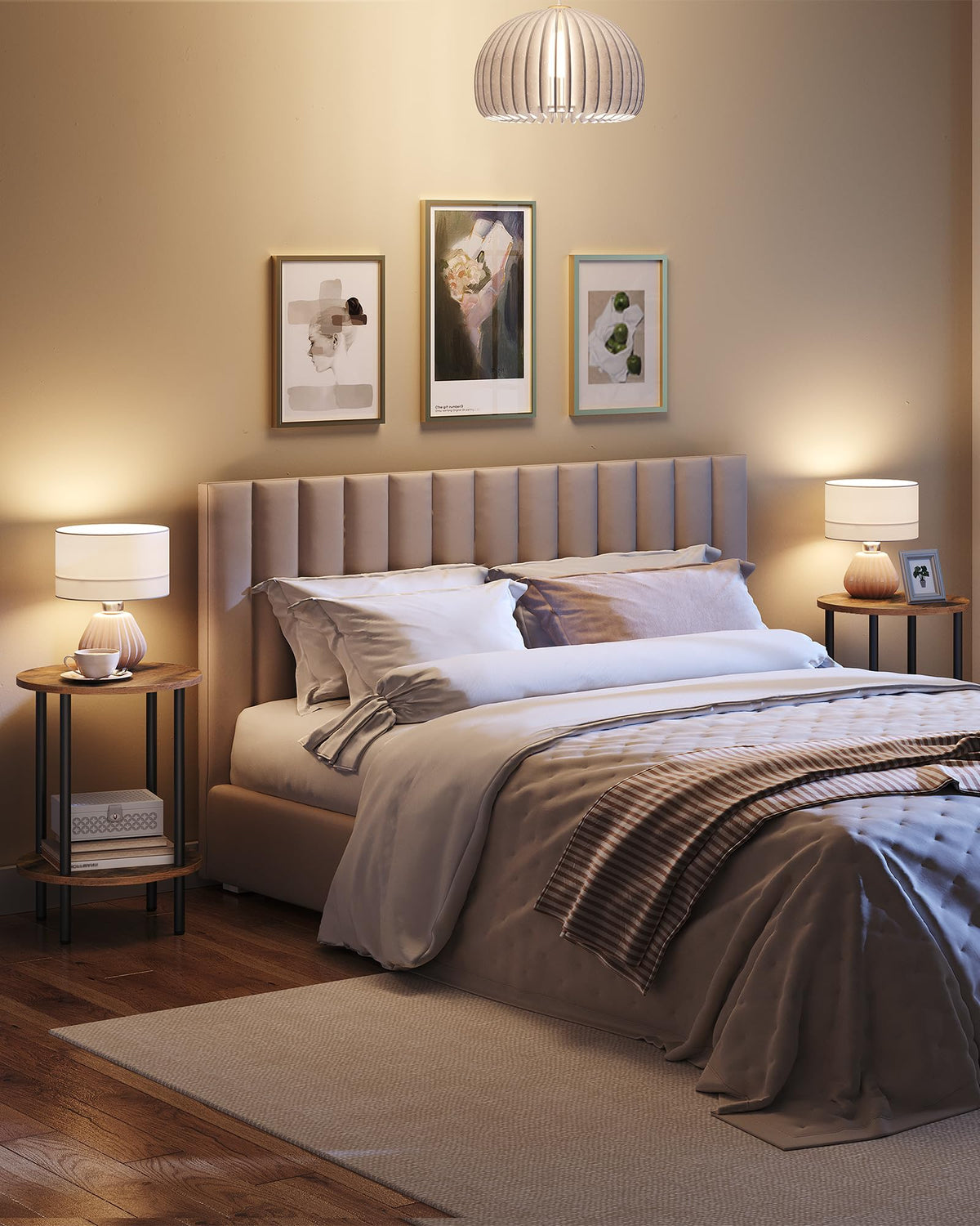 CHOEZON TBZ01BF living room setup with magazines and lamp