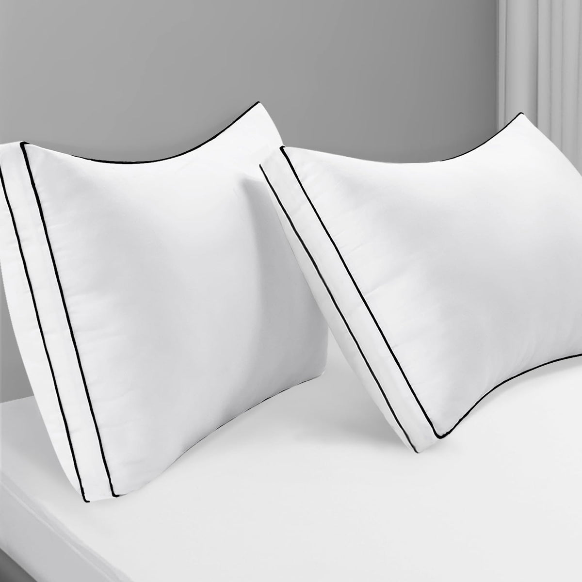 CHOKIT premium pillows queen care instructions show easy machine washability