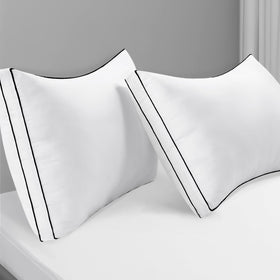 CHOKIT premium pillows queen care instructions show easy machine washability