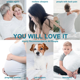 CHOKIT Queen Topper machine washable for easy care and maintenance.