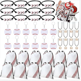 Cholemy baseball drawstring bag for team gifts and party favors