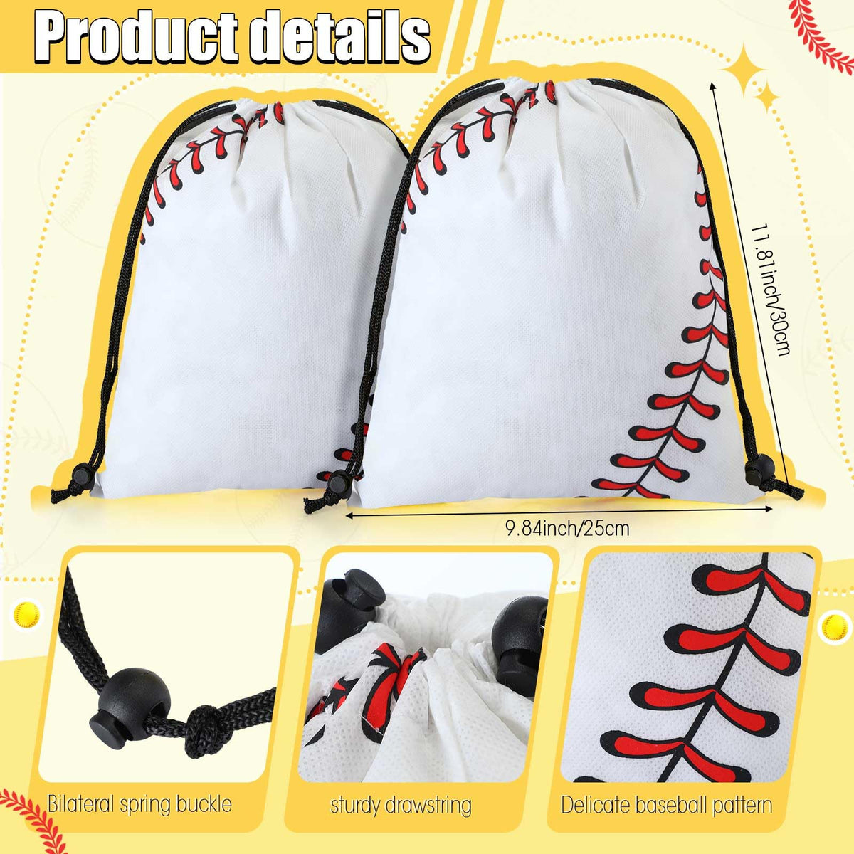 Cholemy baseball keychain with wooden bat, durable and reusable