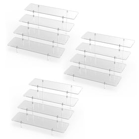 CHONOVO acrylic display riser for cupcakes enhances presentation and saves space.