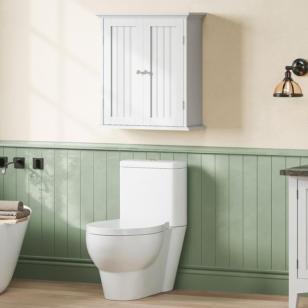 ChooChoo space-saving bathroom storage keeps essentials within reach