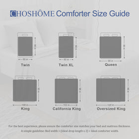 CHOSHOME blanket on a bed or couch for relaxed lounging and cooling sleep.