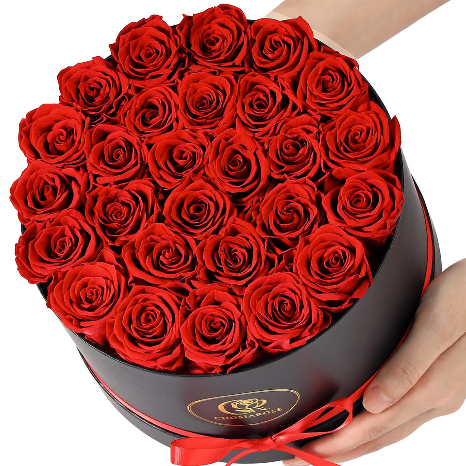 CHOSIAROSE Forever Roses in a box, long-lasting beauty with zero maintenance.