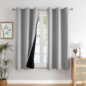 ChrisDowa blackout curtains bedroom ambience with total darkness and privacy