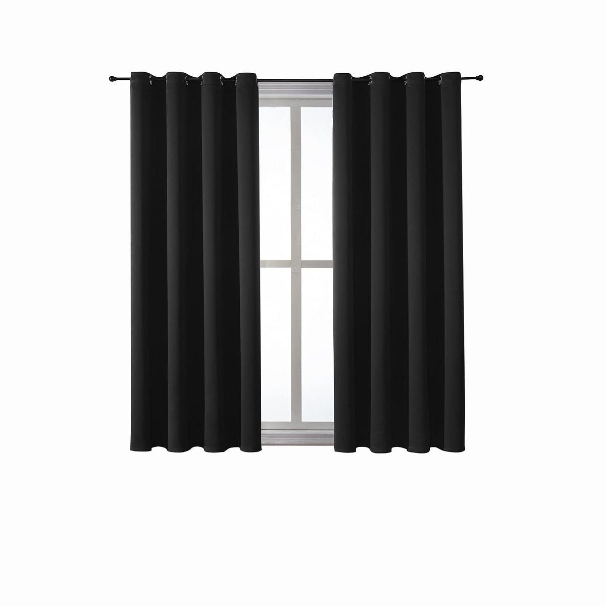 ChrisDowa easy-care curtains machine washable for simple maintenance.