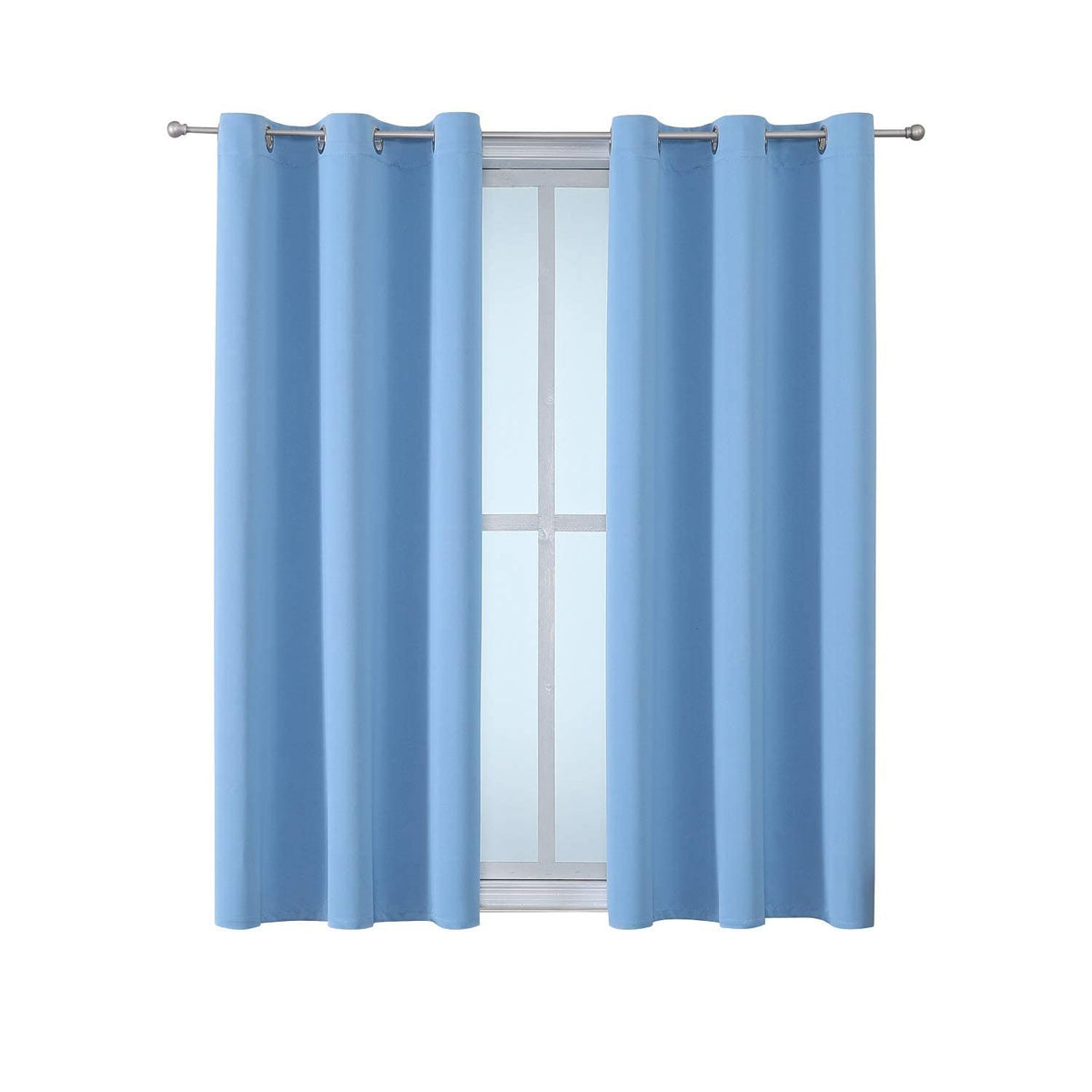 ChrisDowa easy-care curtains ready for machine wash and quick dry.