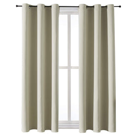 ChrisDowa grommet curtains assembly for quick setup in any room