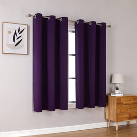 ChrisDowa grommet curtains machine washable below 86F for easy care