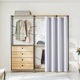 ChrisDowa thermal insulated curtain helps reduce heat loss year round.