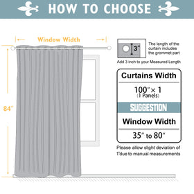 ChrisDowa window divider curtain doubles as doorway cover for open spaces.