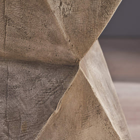 Christopher Knight Home Manuel weight-concrete accent table, lightweight concrete, durable structure capable of supporting items
