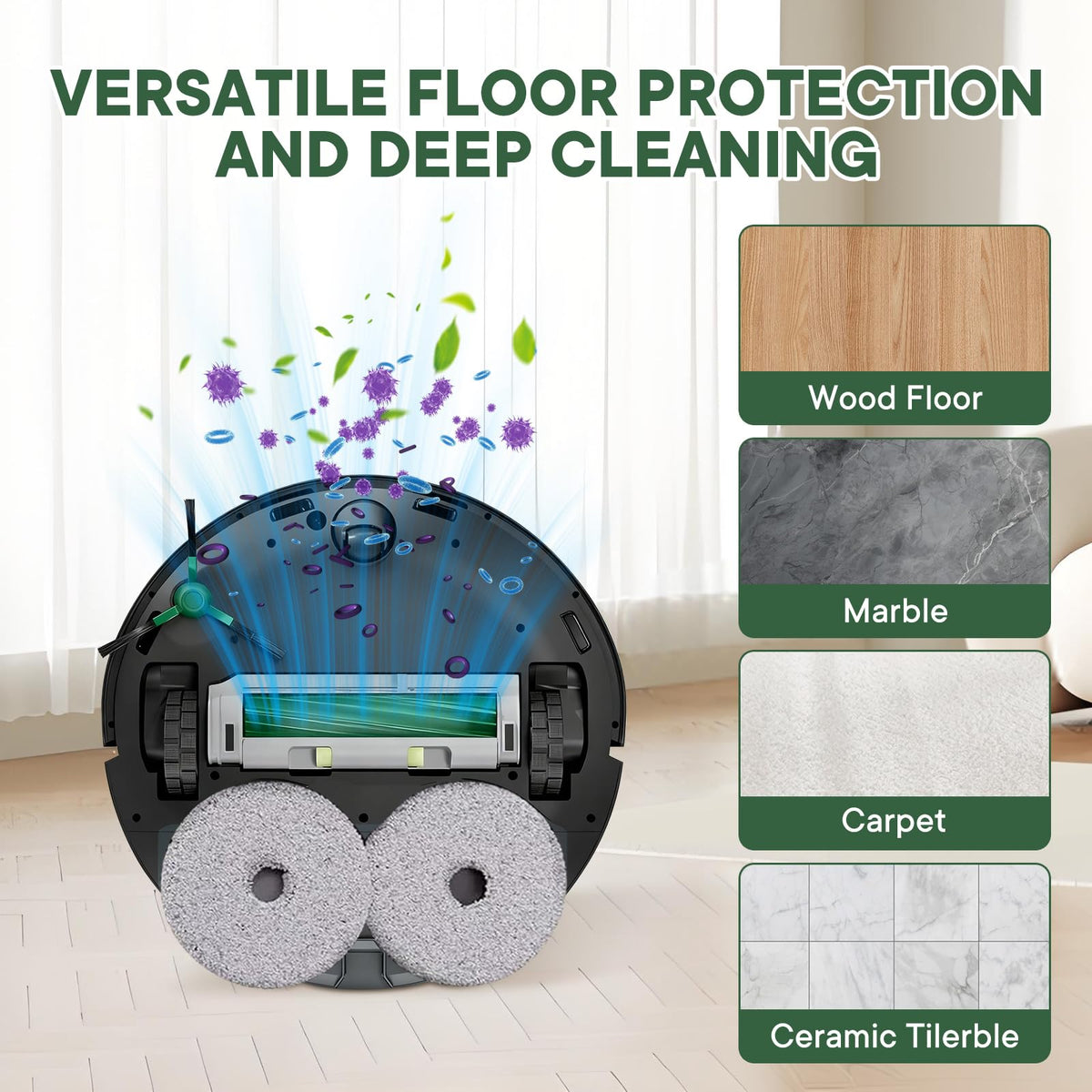 Chrostion 507 combo brush; versatile cleaning on carpets