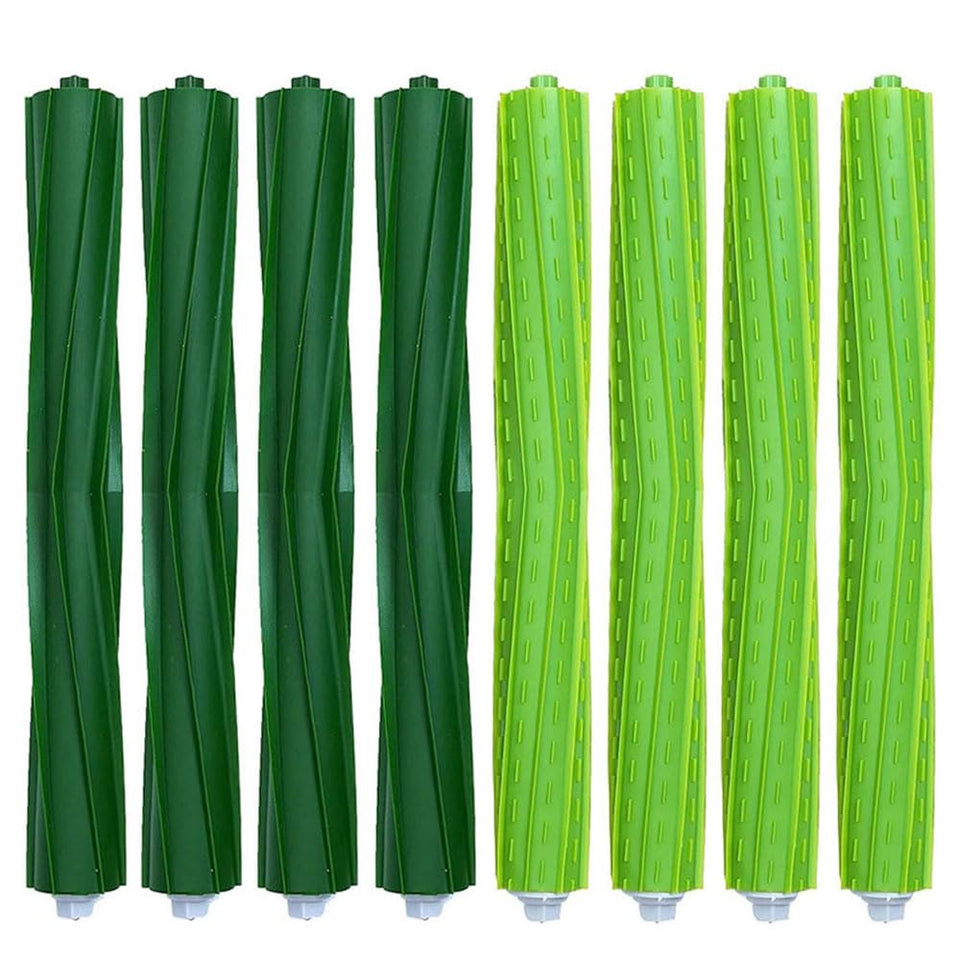 Chrostion s9 main rubber brush close-up for versatile floor cleaning