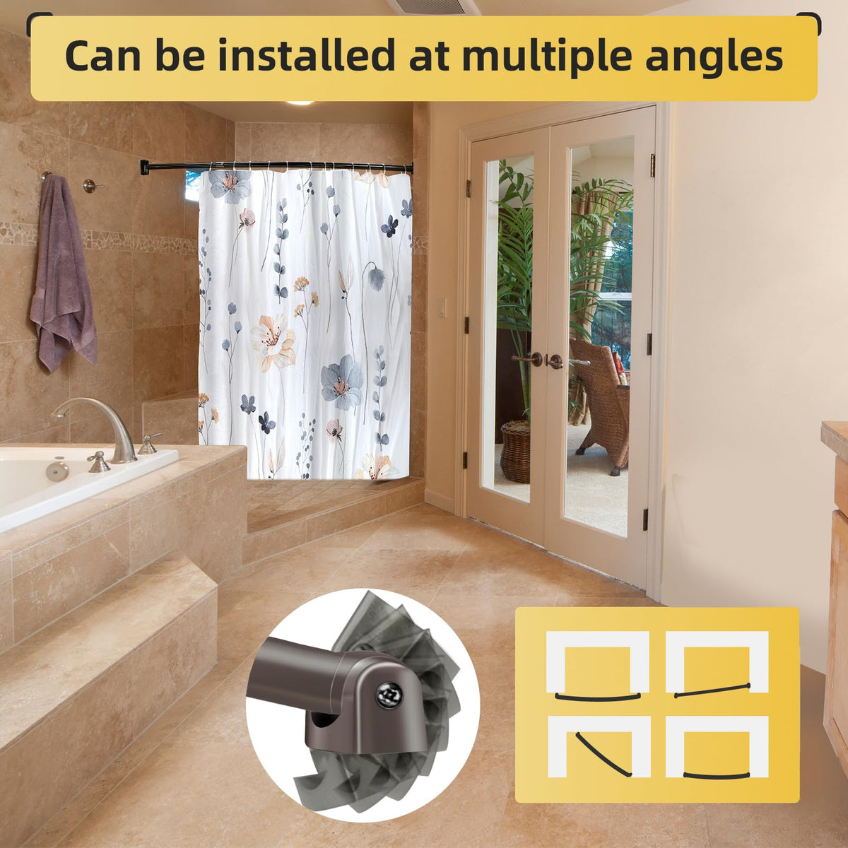 Chrsouly easy installation guide and accessories for mounting
