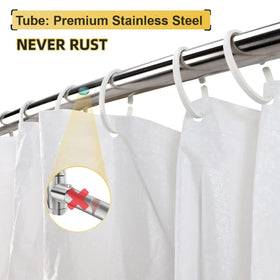Chrsouly rust-proof stainless steel rod with durable, corrosion-resistant finish