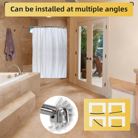 Chrsouly wall-mount kit includes hardware and guide for easy setup