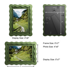 Chrspk 2-pack green frames for versatile gallery setup