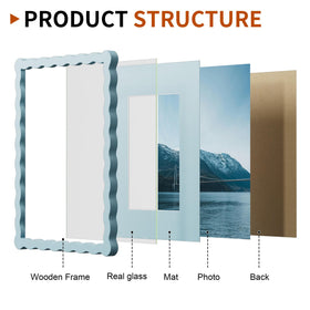 Chrspk blue frame with protective packaging for safe shipping