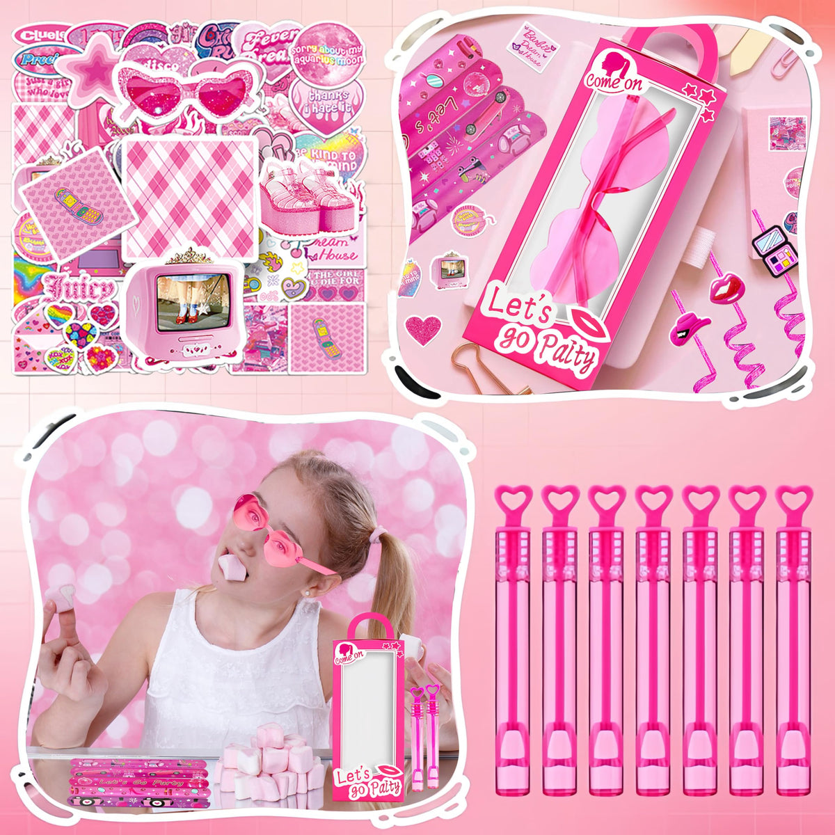 CHSLtmxq pink straws for sip-friendly party fun