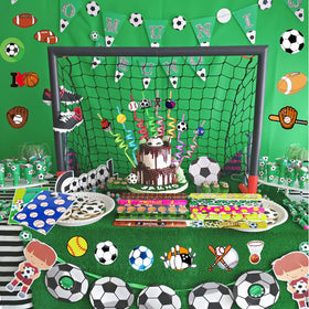 CHSLtmxq sports party favors 122-piece kit for easy prep