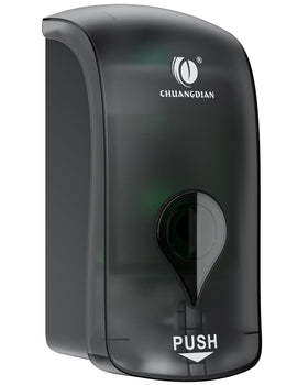 CHUANGDIAN foaming hand soap dispenser on wall mount, one-handed operation for busy kitchens.