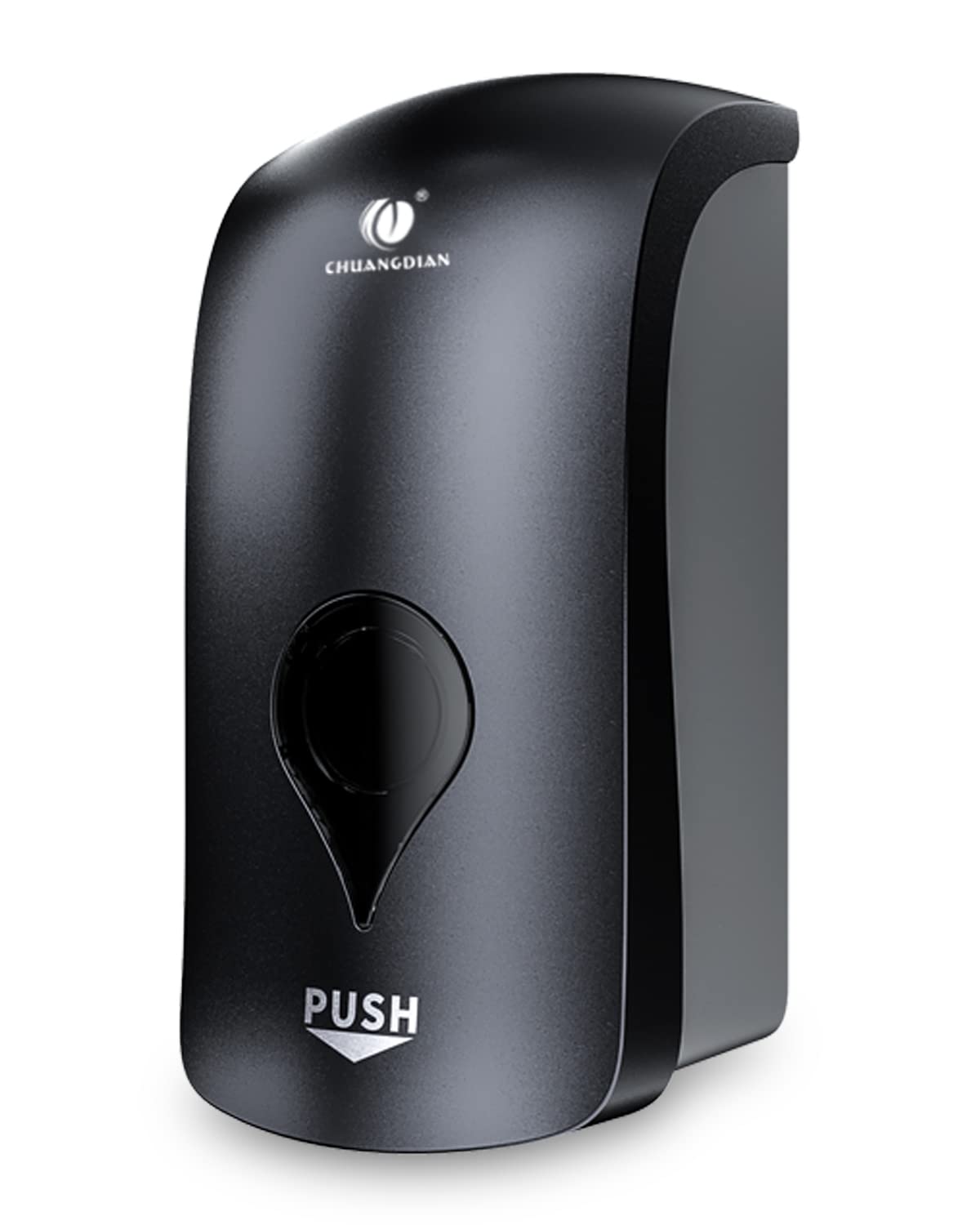 CHUANGDIAN manual foam soap dispenser on a counter, 1000 ml capacity for steady daily use.