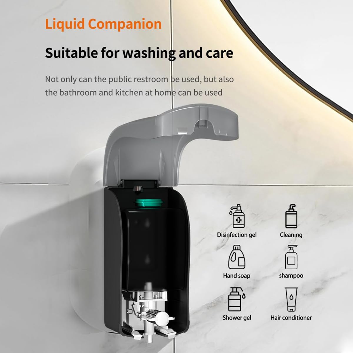 CHUANGDIAN no-drip spout reduces drips and waste between uses.