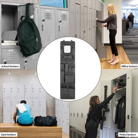 Chuanke dorm-gym setup demonstrating versatile locker organization
