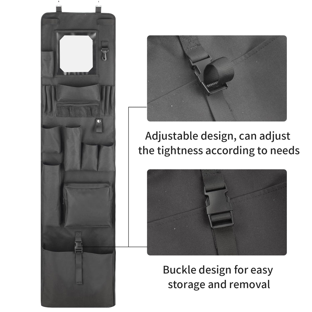 Chuanke durable black finish that blends with any locker interior