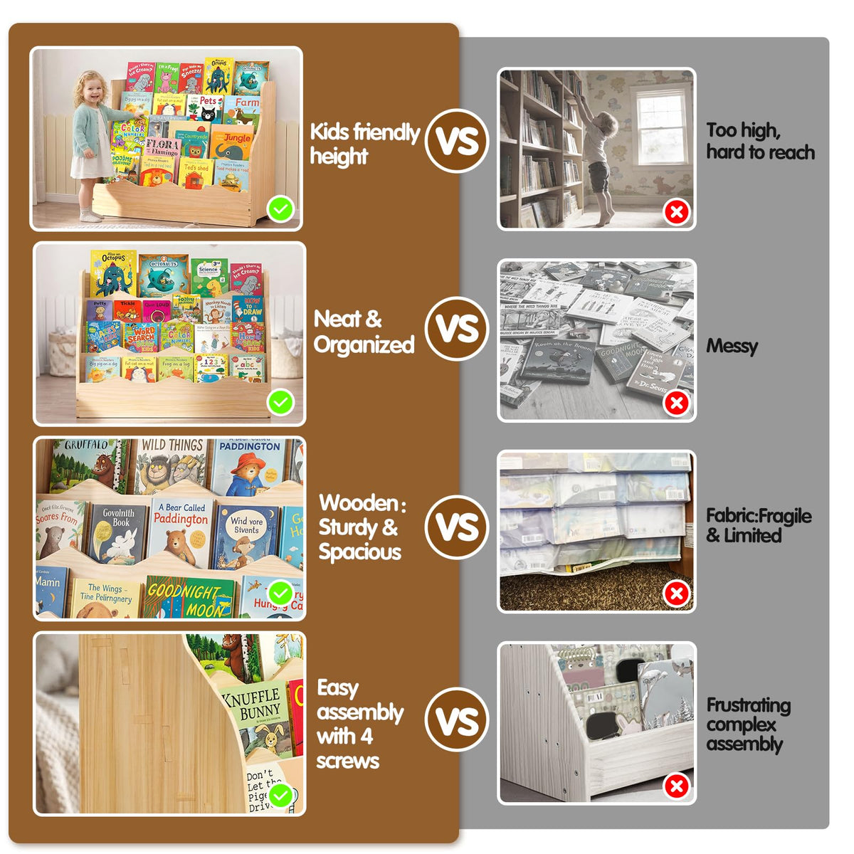 Chuiendi easy-clean surface resists fingerprints and spills with a quick wipe.