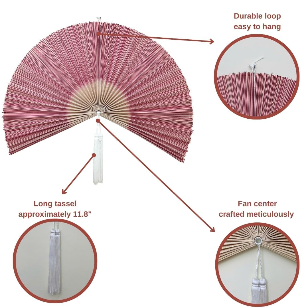 ChumDecor boho headboard focal fan — adds warm texture to living spaces.
