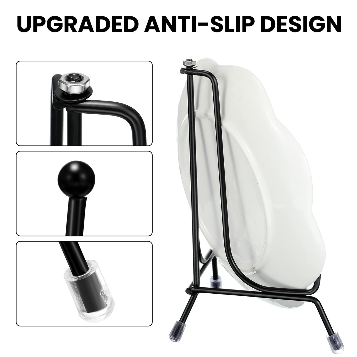Chumia 6-inch plate stand keeps photos and small artworks upright