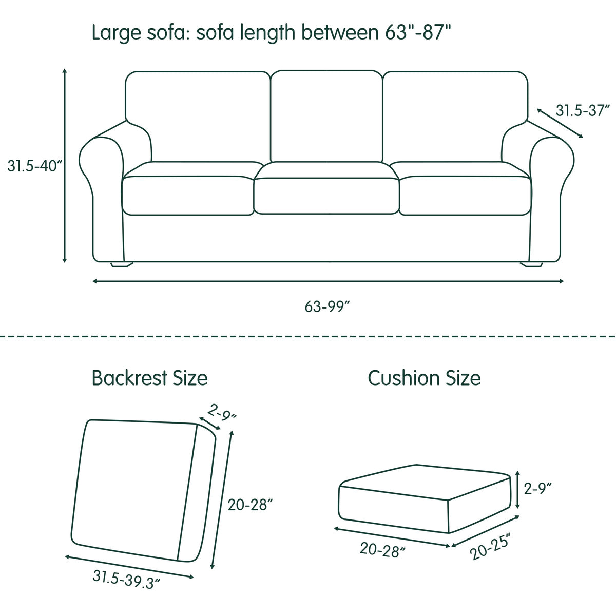CHUN YI washable durable couch covers for everyday use