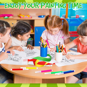Chunful nonwoven coloring bags offering durable, reusable party favors